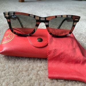 Ray Ban RB 2140 special limited edition print